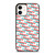 SUPREME RED BLUE PATTERN iPhone 12 Case SUPREME RED BLUE PATTERN iPhone 12 Case