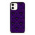 THE HAUNTED MANSION PURPLE PATTERN iPhone 12 Case