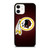 WAHINGTON REDSKINS METAL LOGO iPhone 12 Case