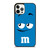 M&M BLUE iPhone 12 Pro Case