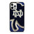 NOTRE DAME BLUE SHAMROCK LOGO iPhone 12 Pro Case