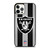 OAKLAND RAIDERS STRIPE LOGO iPhone 12 Pro Case