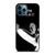 LED ZEPPELIN BLACK WHITE LOGO iPhone 12 Pro Max Case