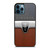 LINCOLN MOTOR WOODEN CHROME LOGO iPhone 12 Pro Max Case