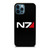 N7 MASS EFFECT METAL LOGO iPhone 12 Pro Max Case
