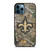NEW ORLEANS SAINTS CAMO LOGO iPhone 12 Pro Max Case