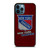 NEW YORK RANGERS SUEDE TEXTURE iPhone 12 Pro Max Case