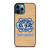NORTH CAROLINA TAR HEELS WOODEN LOGO iPhone 12 Pro Max Case