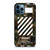 OFF WHITE CAMO ARMY iPhone 12 Pro Max Case
