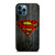 SUPERMAN WOODEN LOGO iPhone 12 Pro Max Case