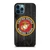 USMC US MARINE CORPS WOOD iPhone 12 Pro Max Case