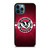WISCONSIN BADGER METAL LOGO iPhone 12 Pro Max Case