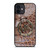 MICHAEL KORS BROWN LEATHER iPhone 12 Mini Case