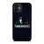 MINNESOTA TIMBERWOLVES WOODEN LOGO iPhone 12 Mini Case