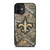 NEW ORLEANS SAINTS CAMO LOGO iPhone 12 Mini Case