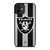 OAKLAND RAIDERS STRIPE LOGO iPhone 12 Mini Case