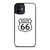 ROUTE 66 HISTORICAL STREET LOGO iPhone 12 Mini Case