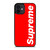 SUPREME RED LOGO iPhone 12 Mini Case