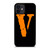 VLONE BLACK LOGO iPhone 12 Mini Case
