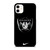 LAS VEGAS RAIDERS NFL NIKE iPhone 11 Case