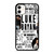 LUKE BRYAN QUOATE COLLAGE iPhone 11 Case