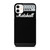 MARSHALL GUITAR AMPLIFIER  iPhone 11 Case