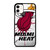MIAMI HEAT CRACKED LOGO iPhone 11 Case MIAMI HEAT CRACKED LOGO iPhone 11 Case