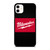 MILWAUKEE TOOL METAL LOGO 2 iPhone 11 Case MILWAUKEE TOOL METAL LOGO 2 iPhone 11 Case