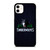 MINNESOTA TIMBERWOLVES WOODEN LOGO iPhone 11 Case