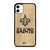 NEW ORLEANS SAINTS NIKE WOOD iPhone 11 Case