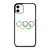 OLYMPIC RINGS LOGO BRUSHED iPhone 11 Case