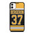PATRICE BERGERON BOSTON BRUINS NHL iPhone 11 Case