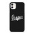 PIAGGIO VESPA METAL CARBON LOGO iPhone 11 Case
