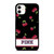 PINK VICTORIA'S SECRET CHERRY iPhone 11 Case