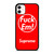 SUPREME FUCK EM RED iPhone 11 Case SUPREME FUCK EM RED iPhone 11 Case