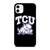 TCU HORNED FROGS FOOTBALL LOGO iPhone 11 Case