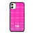 VICTORIA'S SECRET PINK LOGO iPhone 11 Case