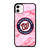 WASHINGTON NATIONALS PINK MARBLE iPhone 11 Case WASHINGTON NATIONALS PINK MARBLE iPhone 11 Case