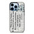 LILO AND STITCH QUOTES Disney iPhone 13 Pro Max Case