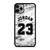 MICHAEL JORDAN 23 WHITE MARBLE iPhone 11 Pro Case