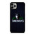 MINNESOTA TIMBERWOLVES WOODEN LOGO iPhone 11 Pro Case