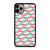 SUPREME RED BLUE PATTERN iPhone 11 Pro Case