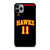 TRAE YOUNG ATLANTA HAWKS BLACK iPhone 11 Pro Case
