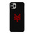 ZOO YORK SKATEBOARD LOGO SUEDE iPhone 11 Pro Case
