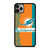 MIAMI DOLPHINS WALPPAPER NFL iPhone 11 Pro Max Case