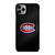 MONTREAL CANADIENS CARBON LOGO iPhone 11 Pro Max Case