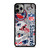 NEW ENGLAND PATRIOTS NFL STICKER BOMB iPhone 11 Pro Max Case