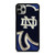 NOTRE DAME BLUE SHAMROCK LOGO iPhone 11 Pro Max Case