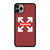 OFF WHITE LOGO X SUPREME RED iPhone 11 Pro Max Case OFF WHITE LOGO X SUPREME RED iPhone 11 Pro Max Case