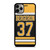 PATRICE BERGERON BOSTON BRUINS NHL iPhone 11 Pro Max Case